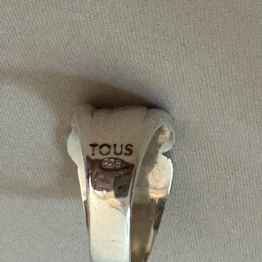 TOUS Sterling silver Bear ring. - Picture 5 of 6
